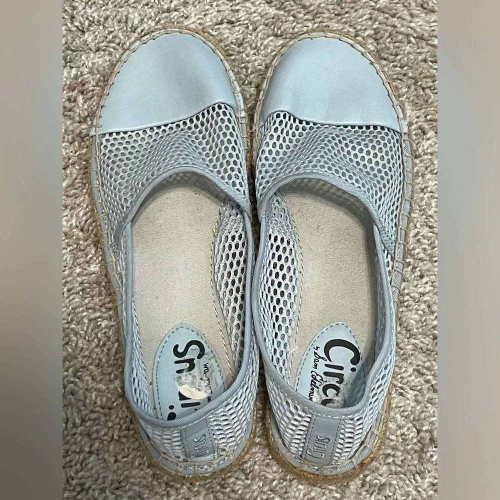 Circus by Sam Edelman Women’s Espadrilles Size 6.5 Blue Lena Nautical Preppy